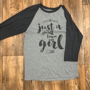 Simply Faithful small 3/4 sleeve t shirt